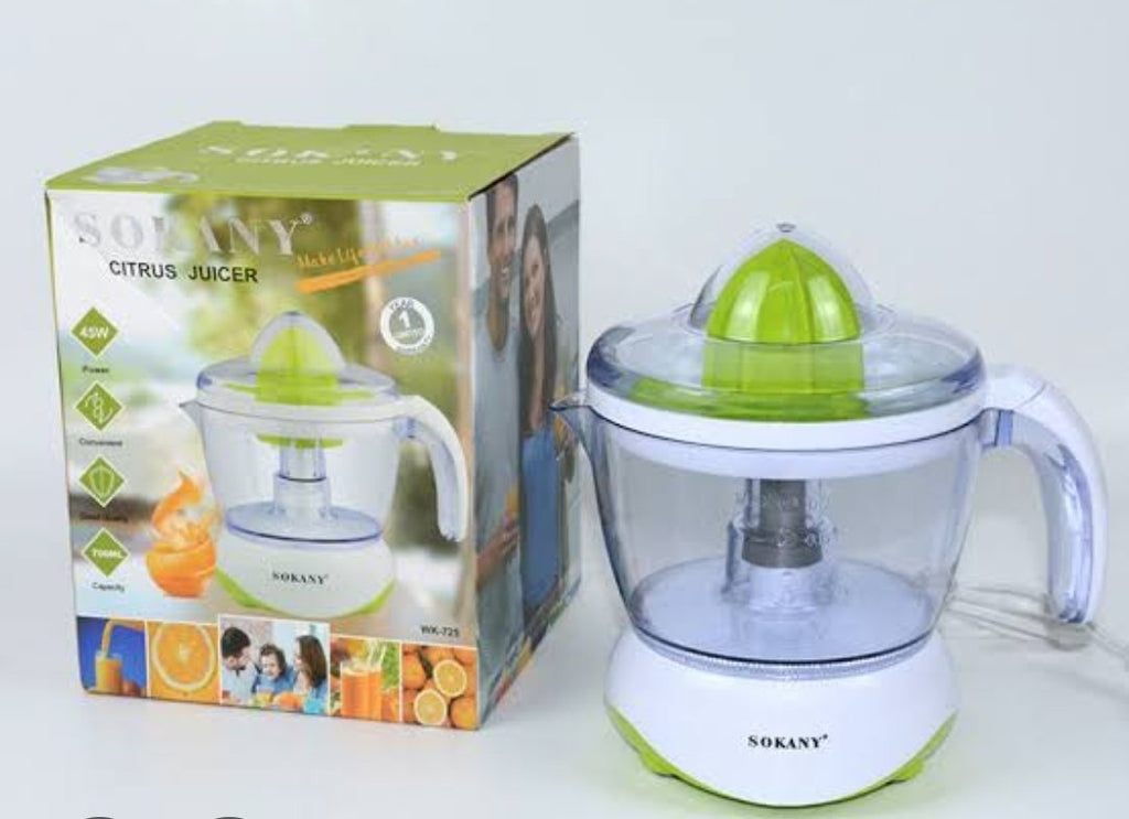 عصارة Sokany Presse Agrumes Electrique 700Ml